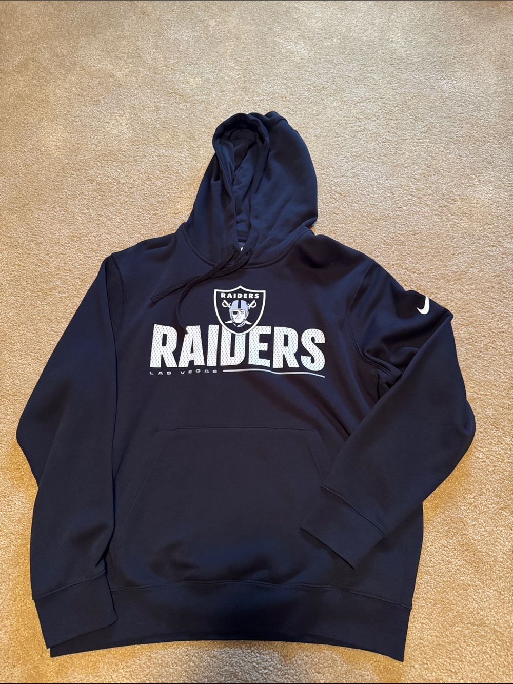 Nike Men's Las Vegas Raiders Hoodie size L